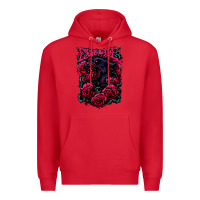 Red escape the fate Premium Hoodie - DesignPulse