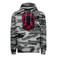 Slate Camo escape the fate Premium Hoodie - DesignPulse