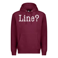 Burgundy Funny Actor Theater Teacher Drama Gift Line Premium Hoodie - trangStudio