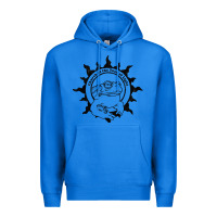 True Royal Authentic Church Of The Toad Of Light Psychedlic Frog Licking (Distres Premium Hoodie - DesignPulse