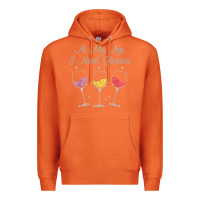 Carrot At My Age I need Glasses Premium Hoodie - DesignPulse