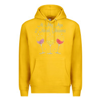 Lemon At My Age I need Glasses Premium Hoodie - DesignPulse