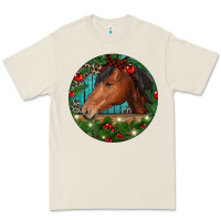 Bone Western Horse Christmas Premium Tee - RanaPortraitStore