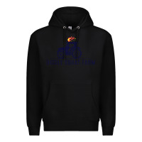 Black diddly farm for men and women Premium Hoodie - DesignPulse