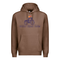Chestnut diddly farm for men and women Premium Hoodie - DesignPulse