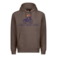 Coffee diddly farm for men and women Premium Hoodie - DesignPulse