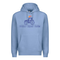 Colony Blue diddly farm for men and women Premium Hoodie - DesignPulse