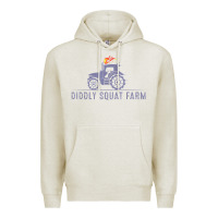 Oatmeal Heather diddly farm for men and women Premium Hoodie - DesignPulse