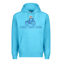 Ocean Blue diddly farm for men and women Premium Hoodie - DesignPulse
