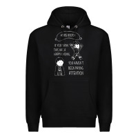 Black house bolton Premium Hoodie - DesignPulse