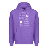 Purple house bolton Premium Hoodie - DesignPulse