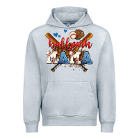 Heather Grey ballpark mama Urban Hoodie - AdoDesignShop