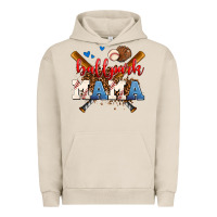 Pigment French Oak ballpark mama Urban Hoodie - AdoDesignShop