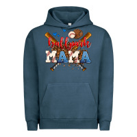 Pigment Midnight Navy ballpark mama Urban Hoodie - AdoDesignShop