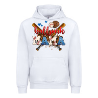 White ballpark mama Urban Hoodie - AdoDesignShop