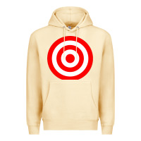 Pina Colada bullseye target red & white rings target Premium Hoodie - DesignPulse
