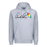 Heather Grey Arnold Palmer Premium Hoodie - DesignPulse
