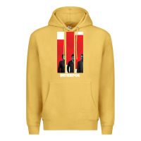 Antique Gold INTERPOL BAN Premium Hoodie - DesignPulse