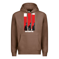 Chestnut INTERPOL BAN Premium Hoodie - DesignPulse