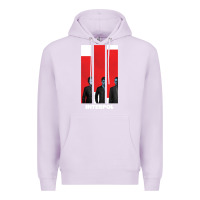 Lilac INTERPOL BAN Premium Hoodie - DesignPulse