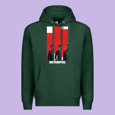 Interpol Ban Premium Hoodie Designed By Designpulse