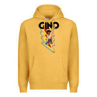 Mustard Gino time basketball Premium Hoodie - DesignPulse