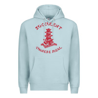 Blue Mist SUCCULENT CHINESE MEAL CHINESE TAKE OUT TAKE AWAY Premium Hoodie - DesignPulse