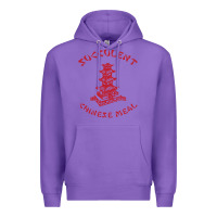 Purple SUCCULENT CHINESE MEAL CHINESE TAKE OUT TAKE AWAY Premium Hoodie - DesignPulse