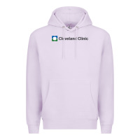 Lilac Cleveland clinic Premium Hoodie - DesignPulse