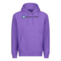 Purple Cleveland clinic Premium Hoodie - DesignPulse
