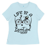 Baby Blue Life is a beautiful ride Ladies Tee - Bettercallsaul