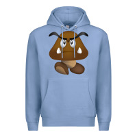 Colony Blue goomba Premium Hoodie - DesignPulse