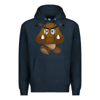 Navy goomba Premium Hoodie - DesignPulse
