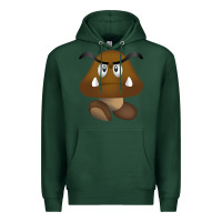 Sports Green goomba Premium Hoodie - DesignPulse
