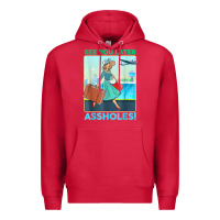 Cardinal see you later assholes t shirt Premium Hoodie - DesignPulse