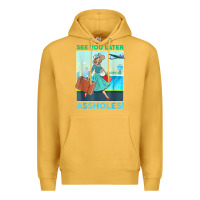 Mustard see you later assholes t shirt Premium Hoodie - DesignPulse