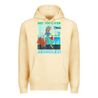 Pina Colada see you later assholes t shirt Premium Hoodie - DesignPulse