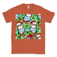 Copper Christmas cute hippo sitting Classic Tee - NancyCooperArtShop