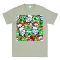 Matcha Christmas cute hippo sitting Classic Tee - NancyCooperArtShop
