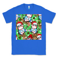 True Royal Christmas cute hippo sitting Classic Tee - NancyCooperArtShop