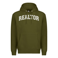 Army Green realtor Premium Hoodie - DesignPulse