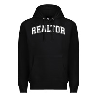 Black realtor Premium Hoodie - DesignPulse