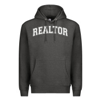 Charcoal Heather realtor Premium Hoodie - DesignPulse