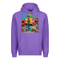 Purple growlers Premium Hoodie - DesignPulse