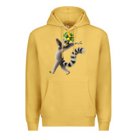 Antique Gold All Hail King Julien Premium Hoodie - DesignPulse
