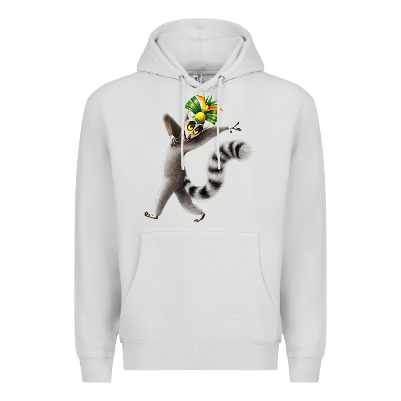 All Hail King Julien Premium Hoodie by DesignPulse | Teevron
