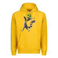 Lemon All Hail King Julien Premium Hoodie - DesignPulse