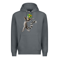 Rock All Hail King Julien Premium Hoodie - DesignPulse