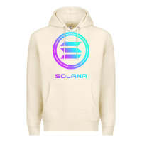 Tofu solana crypto sol coin blockchain decentralized application long sleev Premium Hoodie - DesignPulse