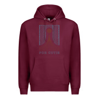 Burgundy death cab for cutie Premium Hoodie - DesignPulse
